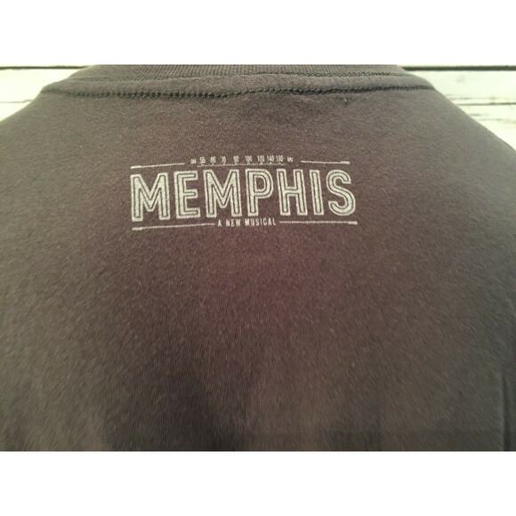 Memphis Lives in Me TN Tennessee Acoustic Guitar Shirt Rock Roll Country Band - Picture 4 of 9